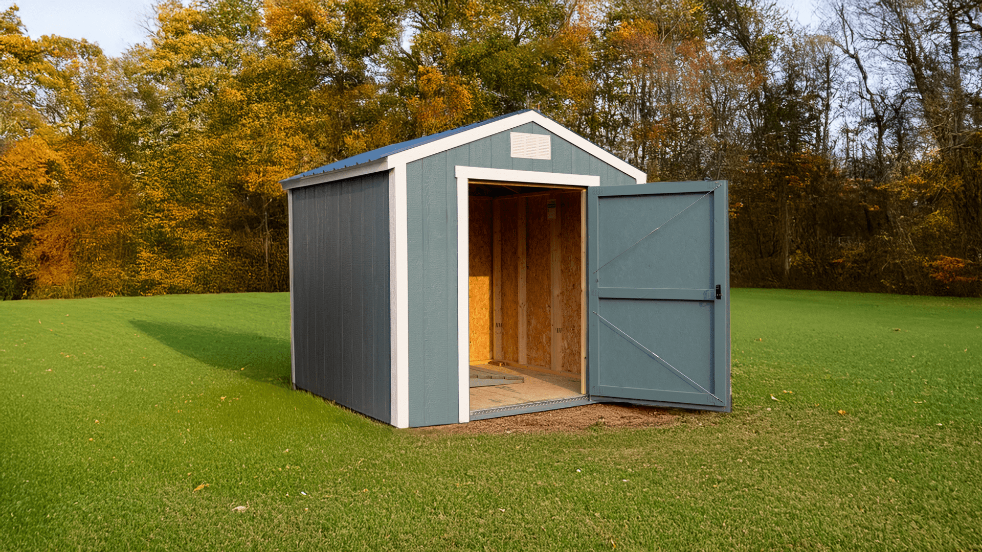 Utility Shed 3 lofted-garage